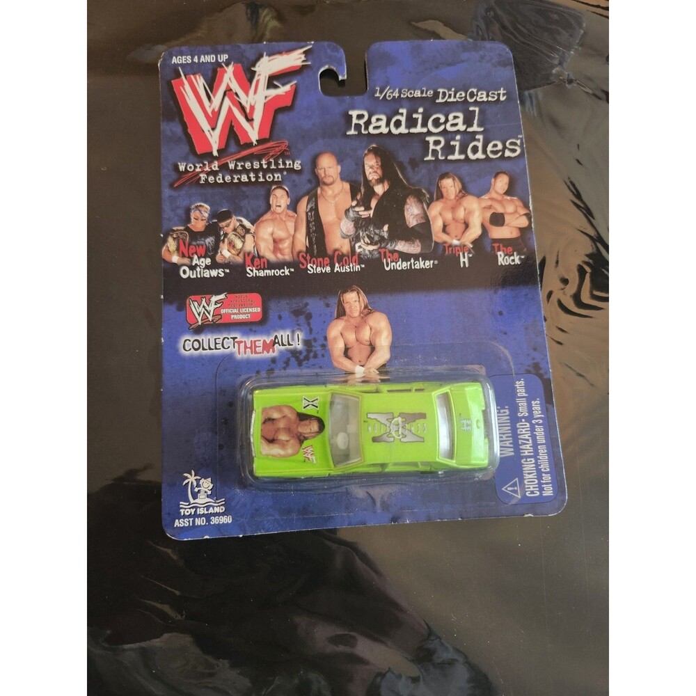 WWF World Wrestling Foundation 1/64 Scale Diecast 1999 Radical Rides Triple H